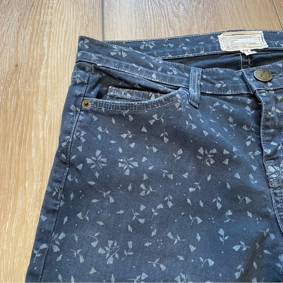 Current/Elliott The Stiletto Floral Print Jeans - Picture 5 of 16